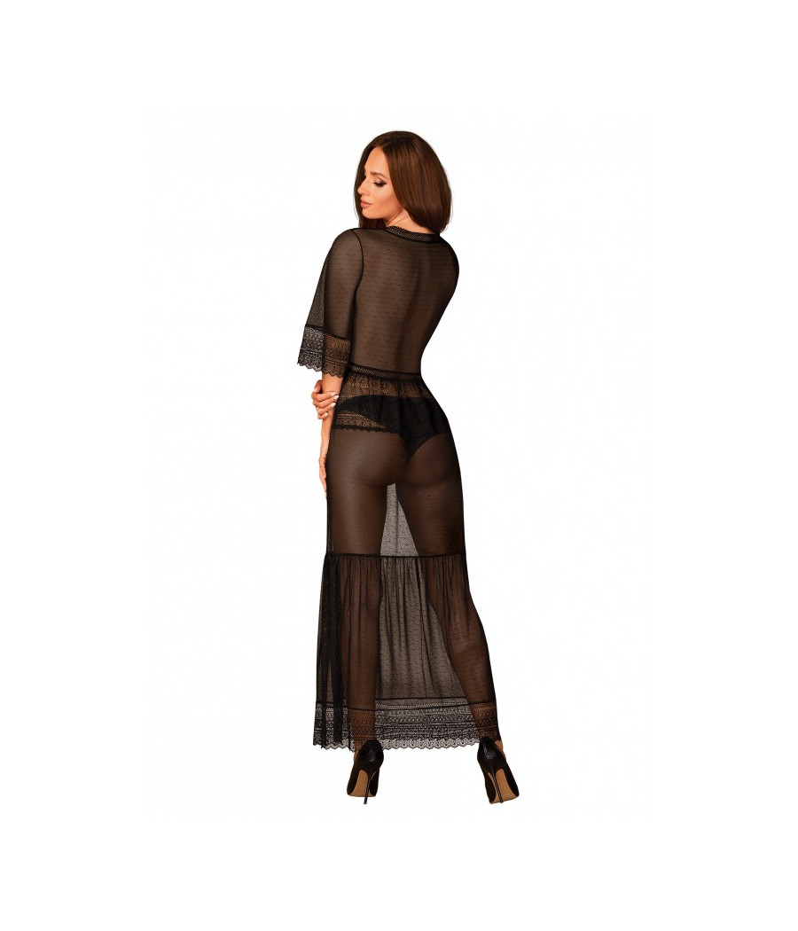 Estiqua peignoir noir