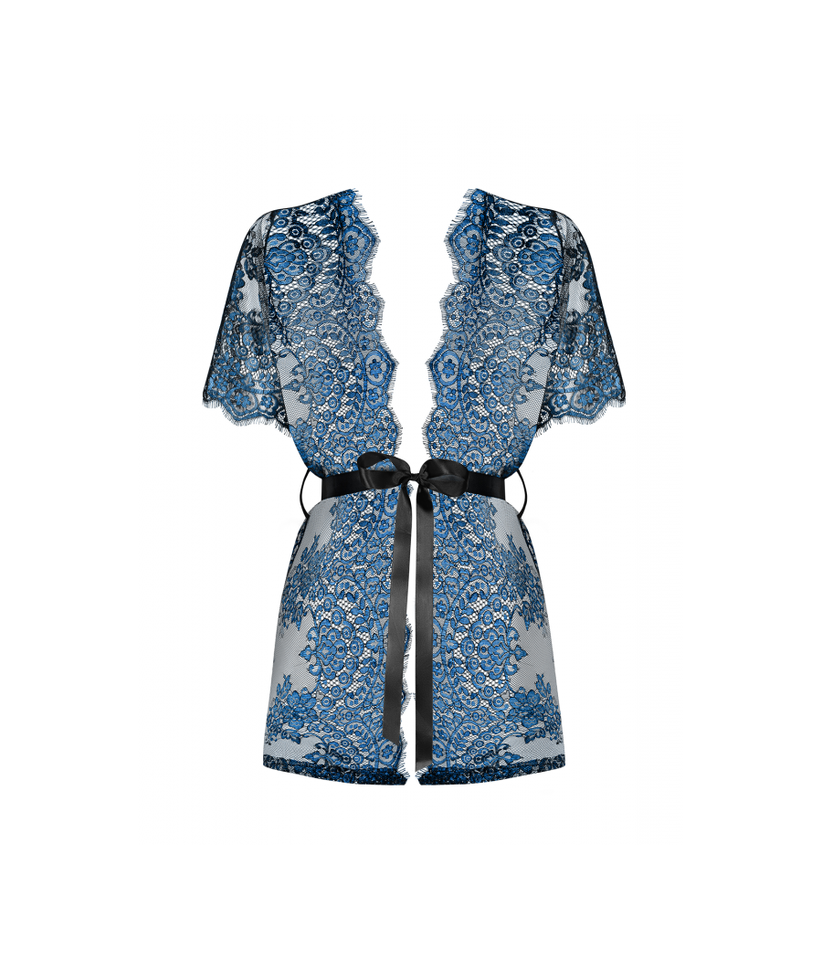 Yassmyne Peignoir - Bleu