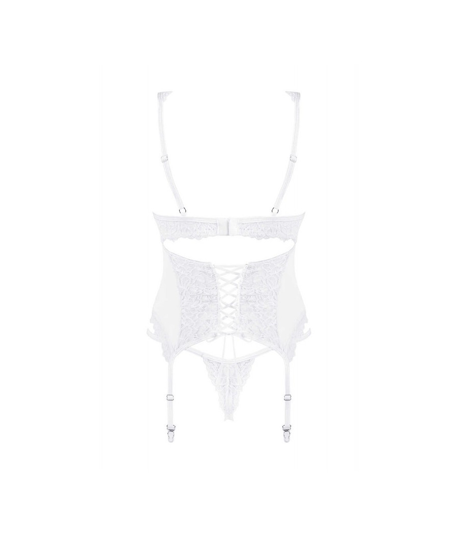 Corset et string blanc Amor Blanco