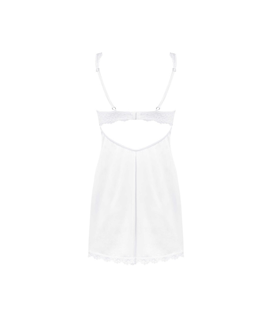 Amor Blanco Nuisette et string - Blanc
