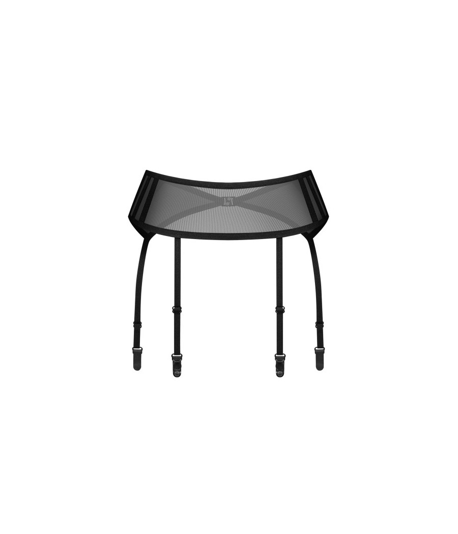 Aurorium porte-jarretelles noires