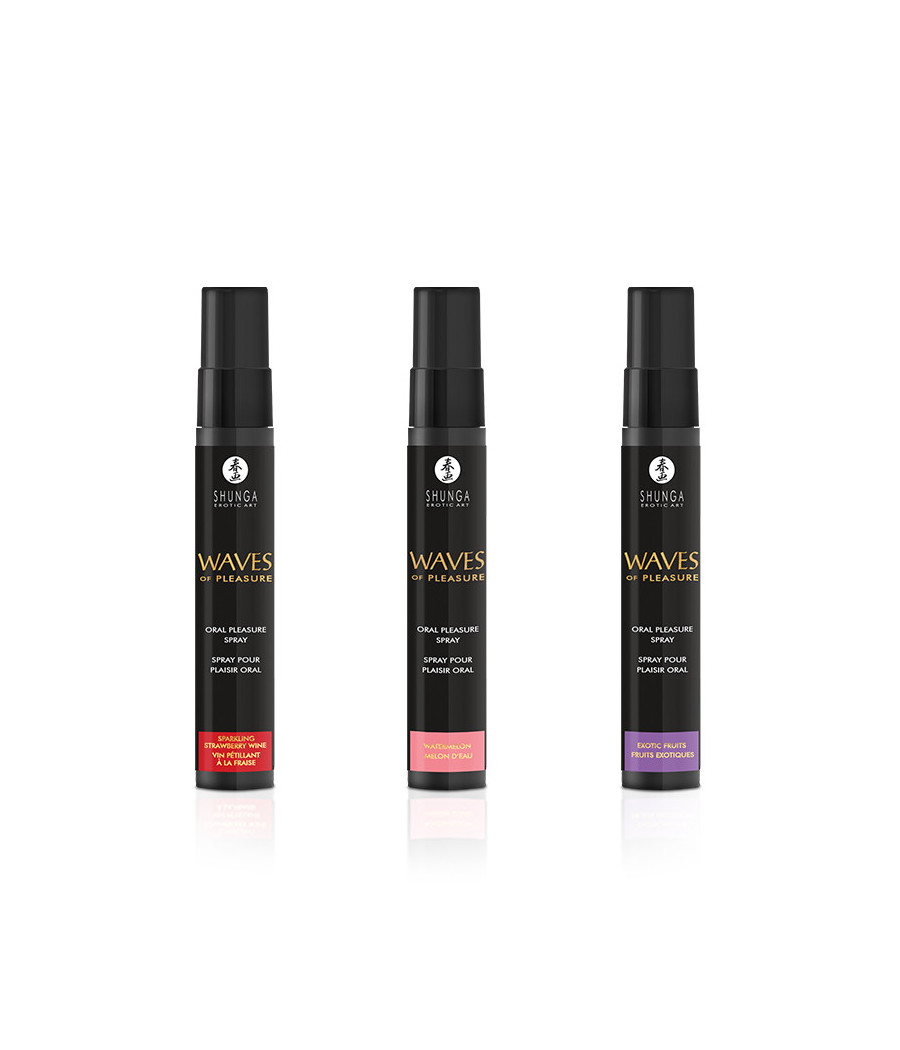 Waves of pleasure - Spray pour plaisir oral - Vin pétillant à la fraise