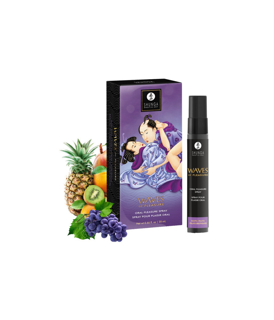 Waves of pleasure - Spray pour plaisir oral - Fruits exotiques