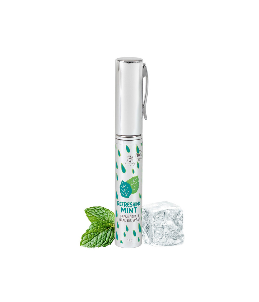 Spray sexe oral à la menthe - Haleine fraîche