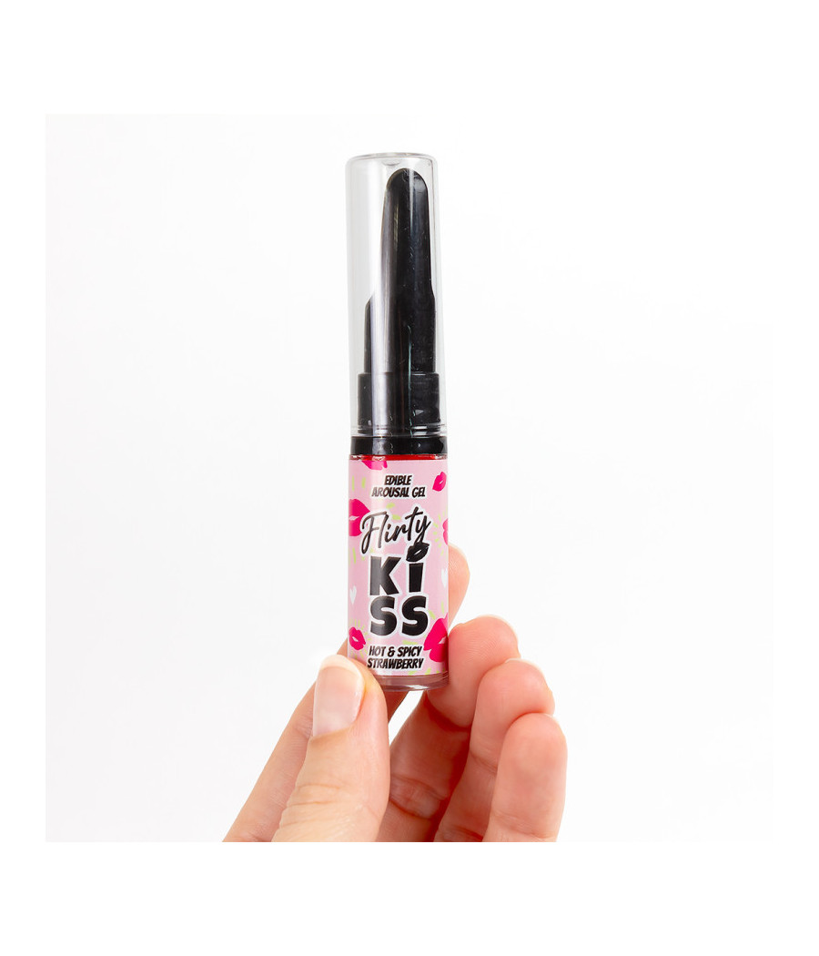 Flirty Kiss - Gels pour sex oral fraise et menthe