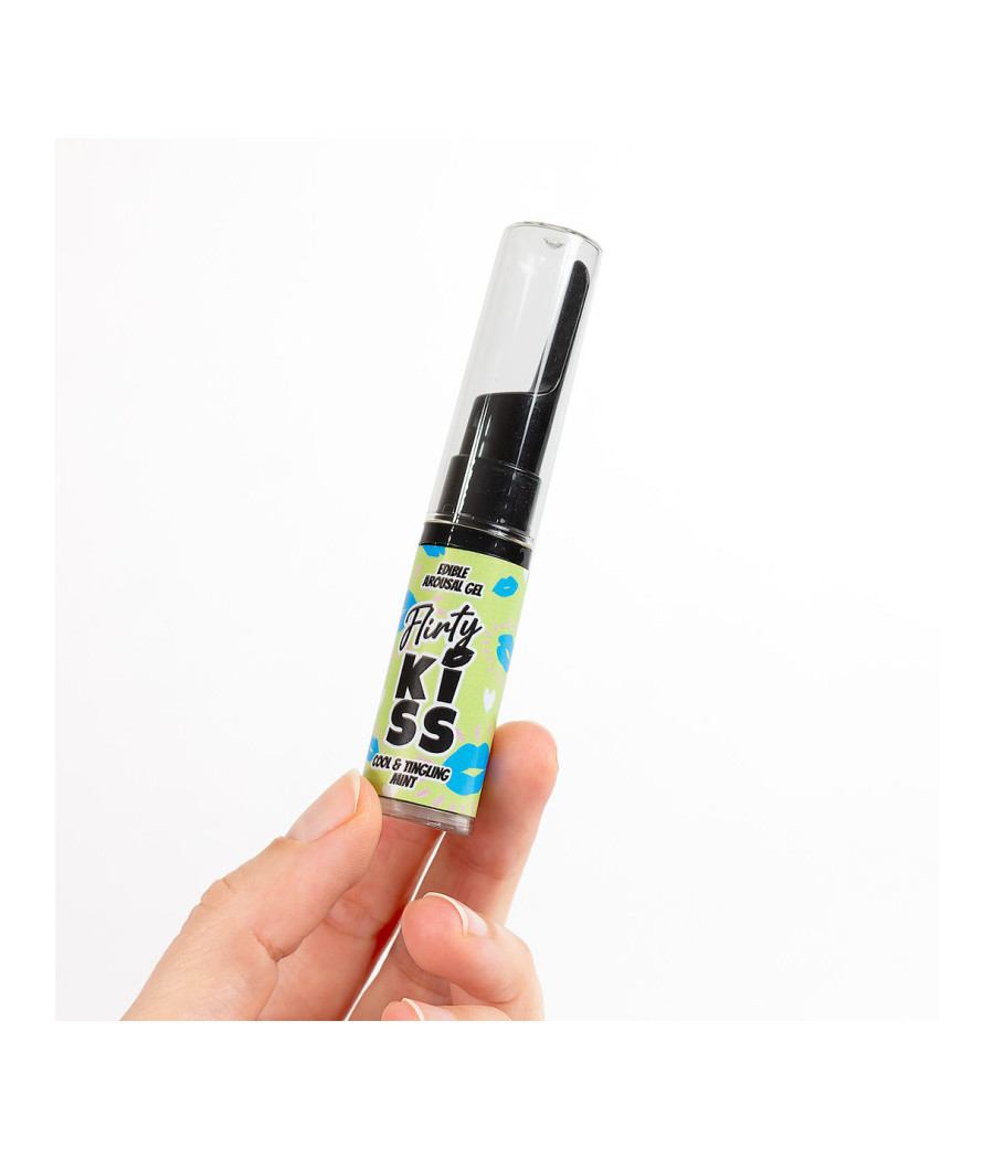 Flirty Kiss - Gels pour sex oral fraise et menthe
