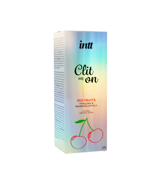 Clit me on red fruits - Vibrateur liquide en spray pour le clitoris