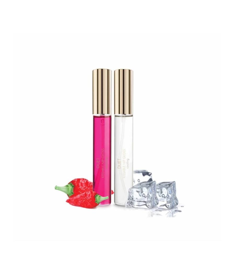 Gloss à lèvres un effet chaud et l'autre froid- Plaisir Oral
