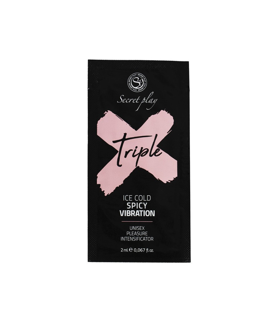 Monodose Triple X plaisir intensifiant 2ml 3659