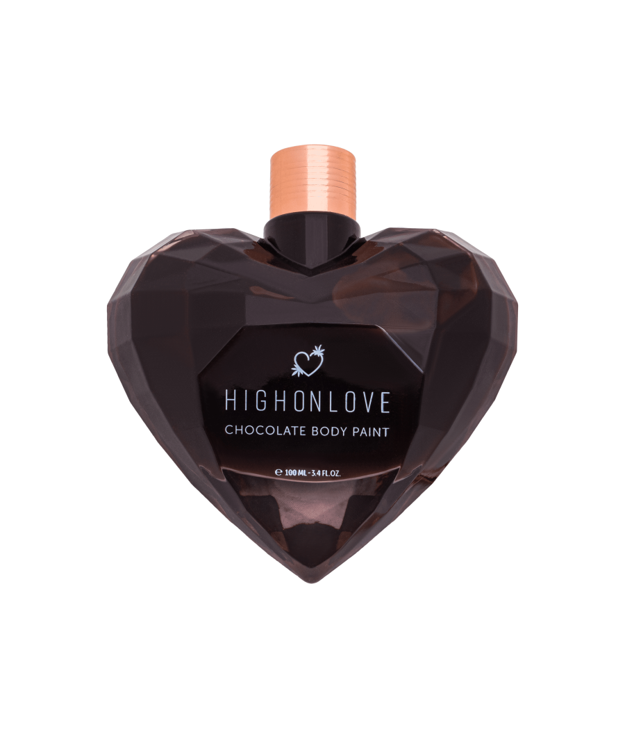 Peinture corporelle végétalienne au chocolat noir - 100 ml