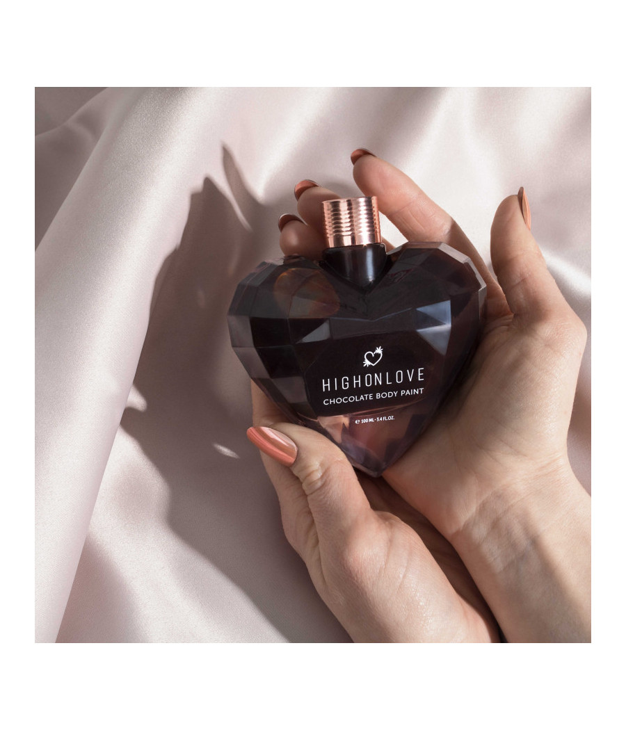 Peinture corporelle végétalienne au chocolat noir - 100 ml