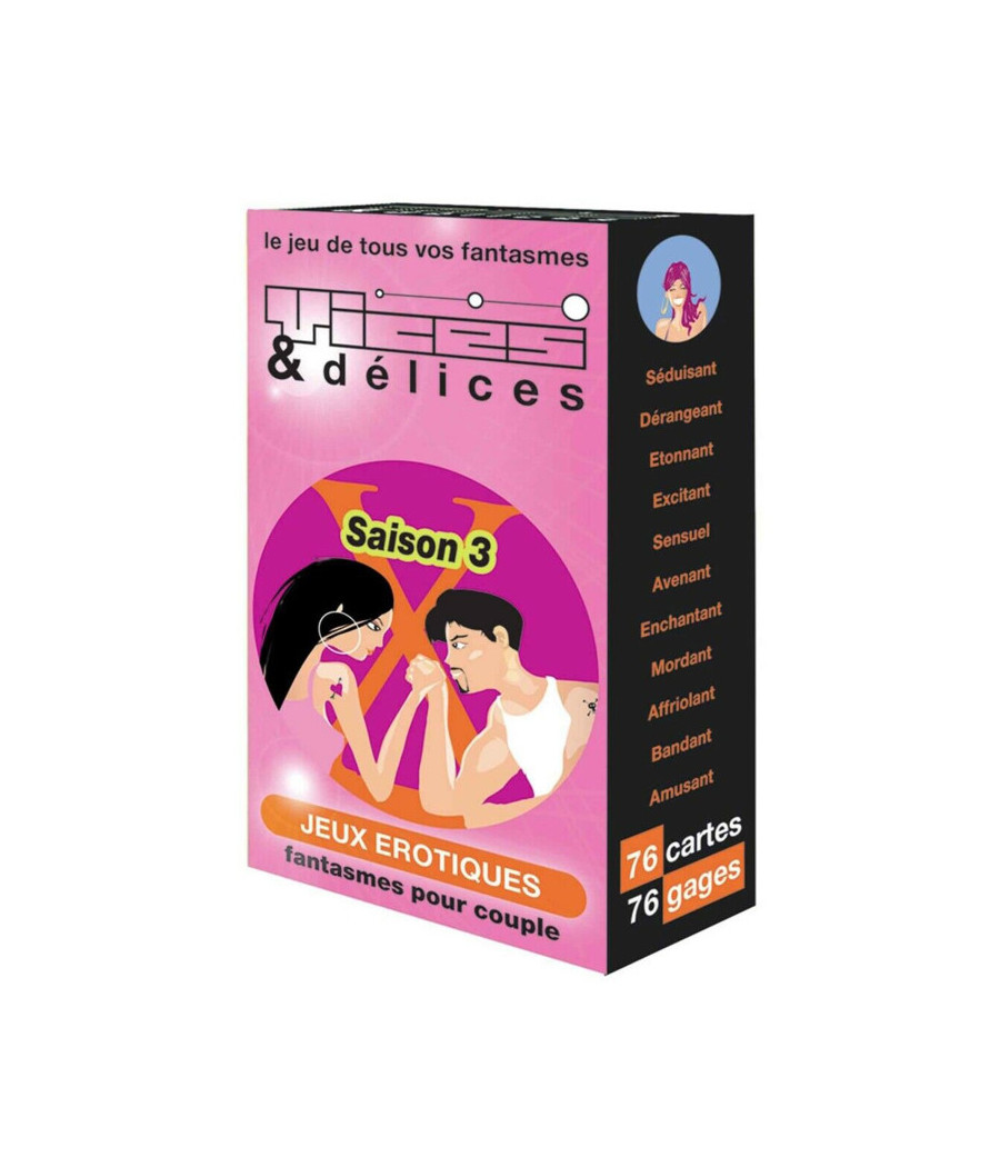 Jeu de cartes Vices et Delices 3 - Saison 3 
