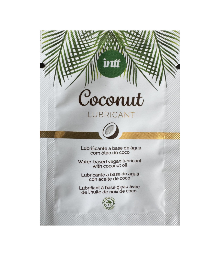 Echantillon Vegan noix de coco lubricant - Lubrifiant base eau 2ml