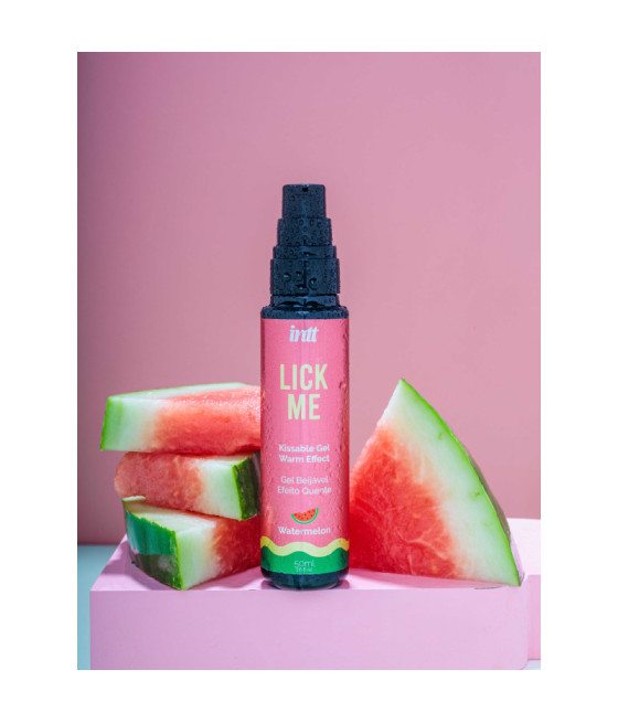 Lick me Pastèque - Gel chauffant et embrassable