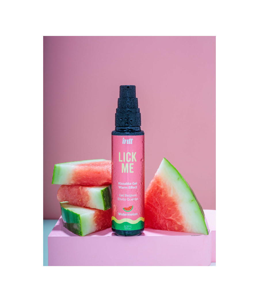 Lick me Pastèque - Gel chauffant et embrassable