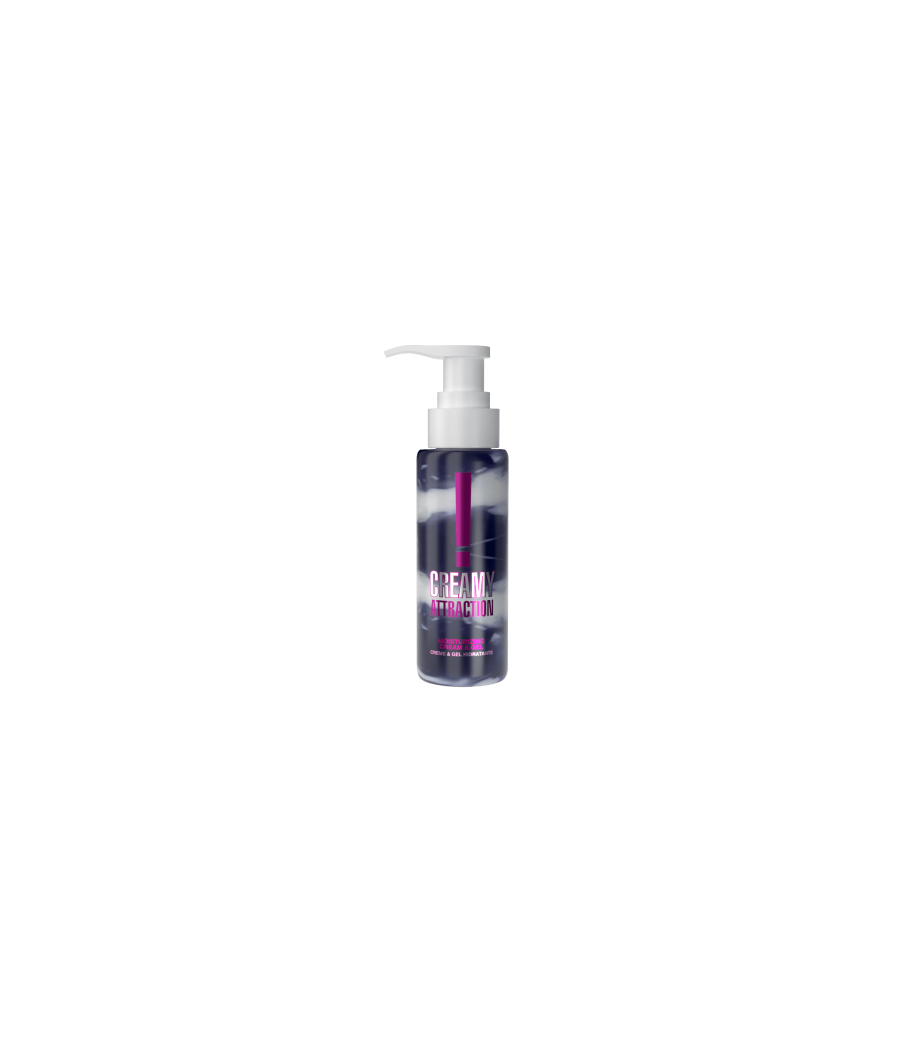 Creamy attraction - Crème et gel de massage embrassable à la mûre