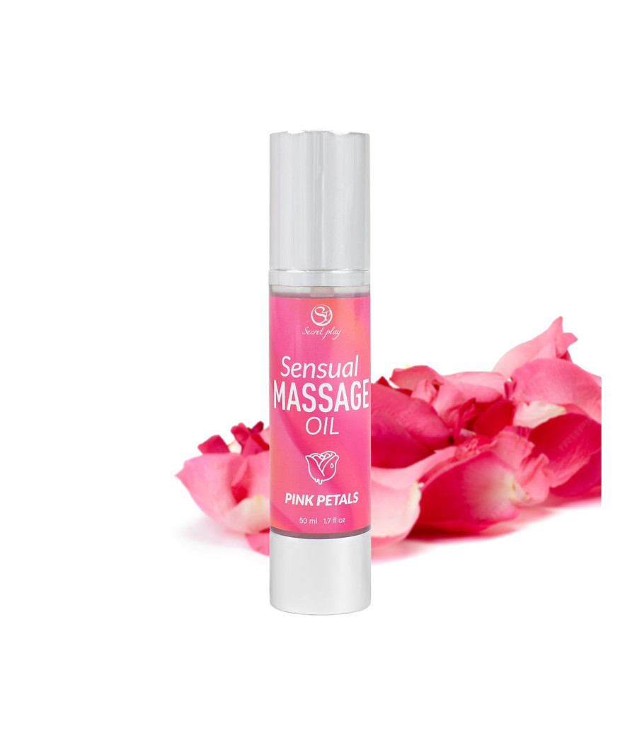 Huile de massage pétales de roses 50 ml