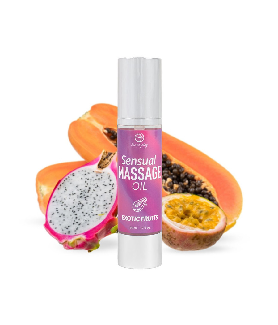 Huile de massage fruits exotiques 50 ml