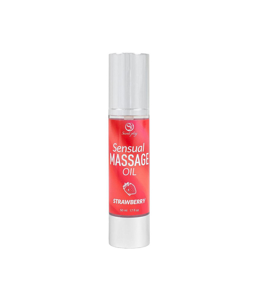 Huile de massage fraise 50 ml