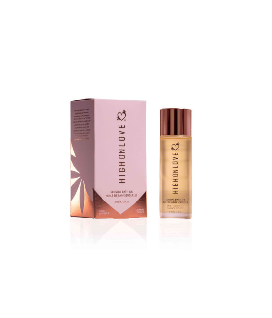 Huile de bain sensuelle à la lavande douce - 100 ml
