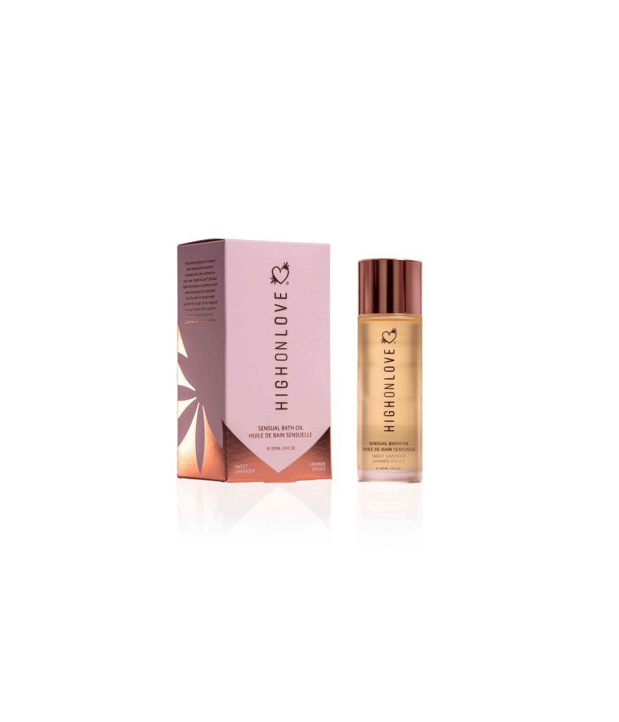Huile de bain sensuelle à la lavande douce - 100 ml