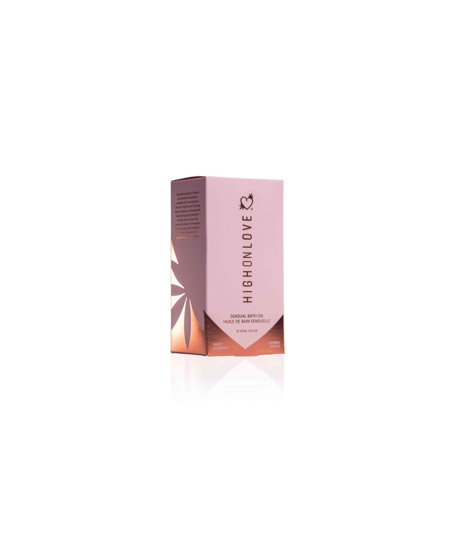 Huile de bain sensuelle à la lavande douce - 100 ml
