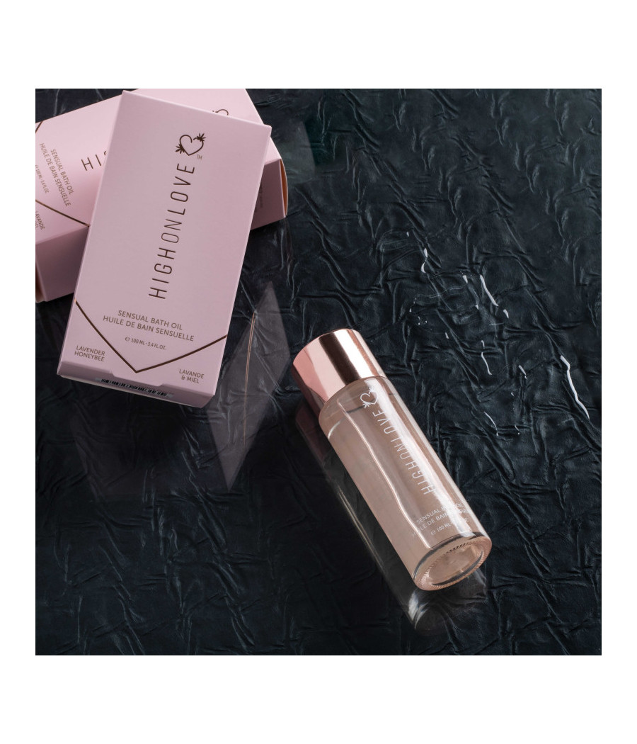 Huile de bain sensuelle à la lavande douce - 100 ml