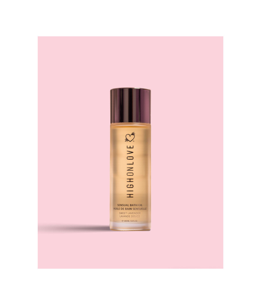 Huile de bain sensuelle à la lavande douce - 100 ml
