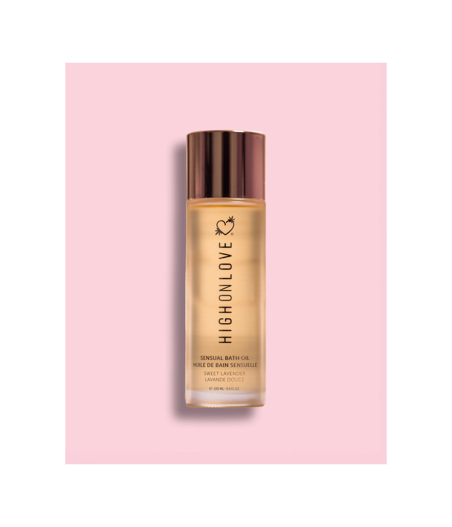 Huile de bain sensuelle à la lavande douce - 100 ml