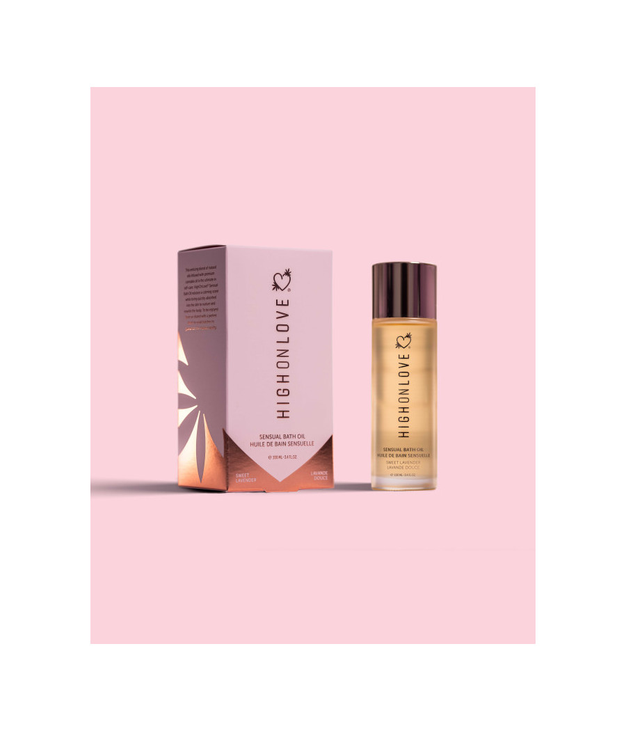 Huile de bain sensuelle à la lavande douce - 100 ml