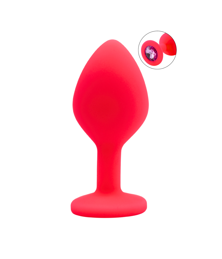 Plug bijou rose Medium PINKY 