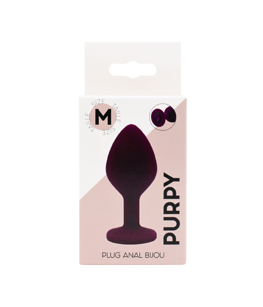 Plug bijou violet Medium PURPY 