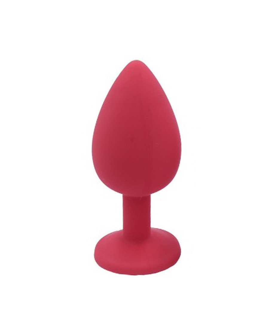 Plug rouge bijou cristal Medium CHERRY