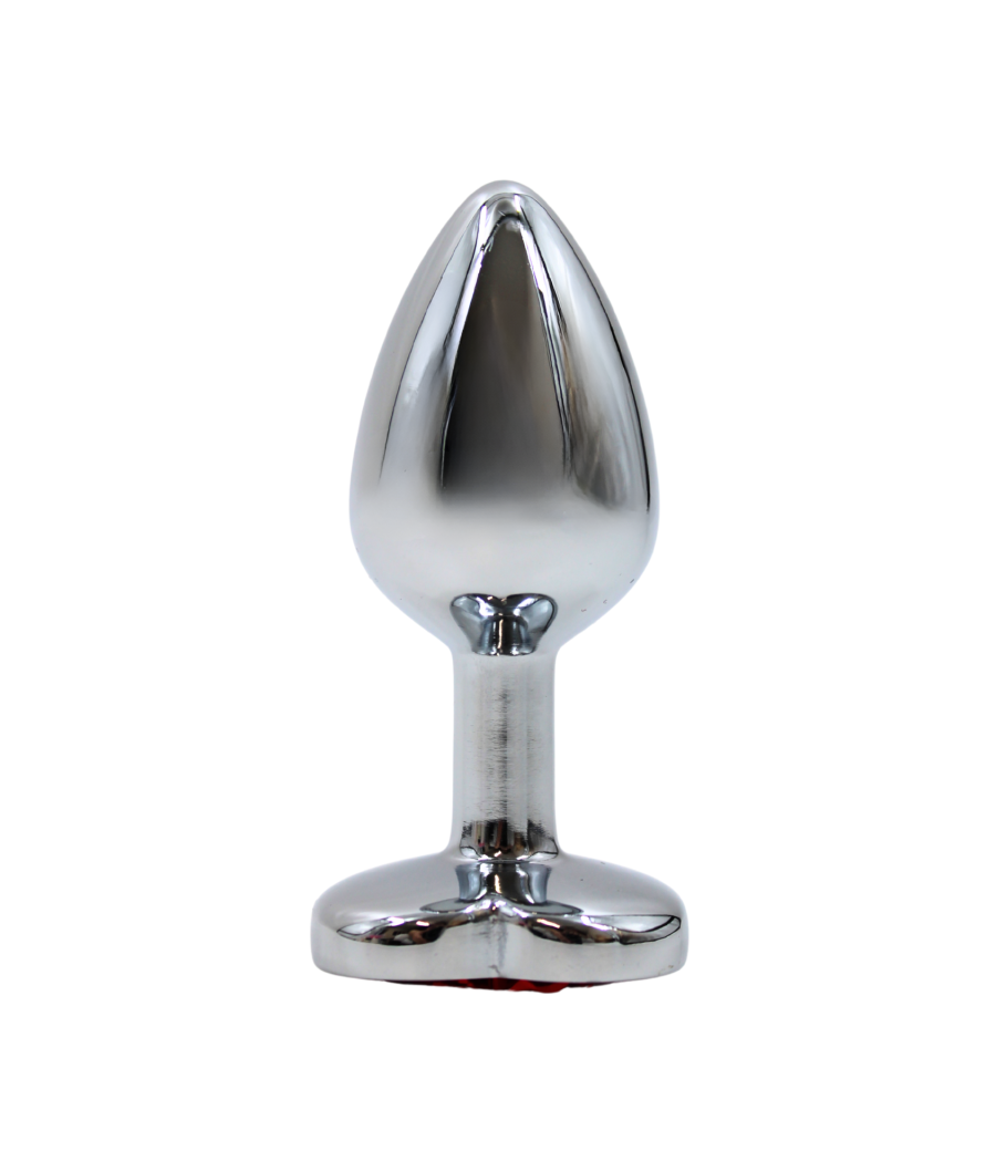 Plug bijou coeur en aluminium bijou rouge Small LOVELY