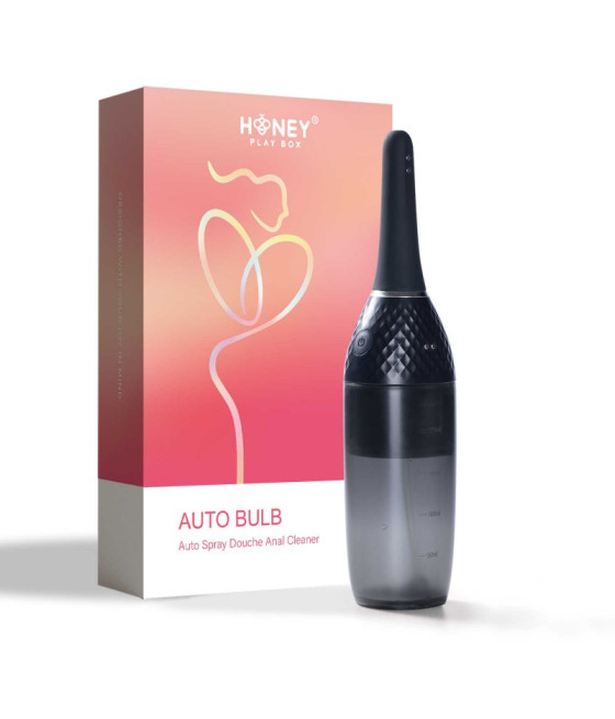 Auto Bulb - Nettoyeur anal automatique - Noir