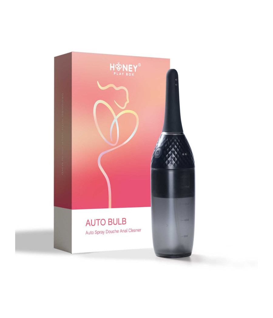 Auto Bulb - Nettoyeur anal automatique - Noir