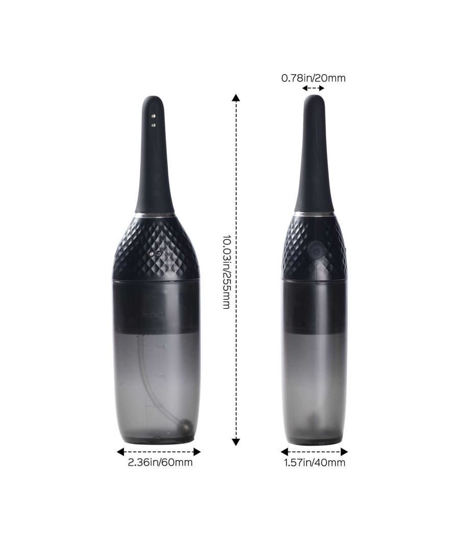 Auto Bulb - Nettoyeur anal automatique - Noir