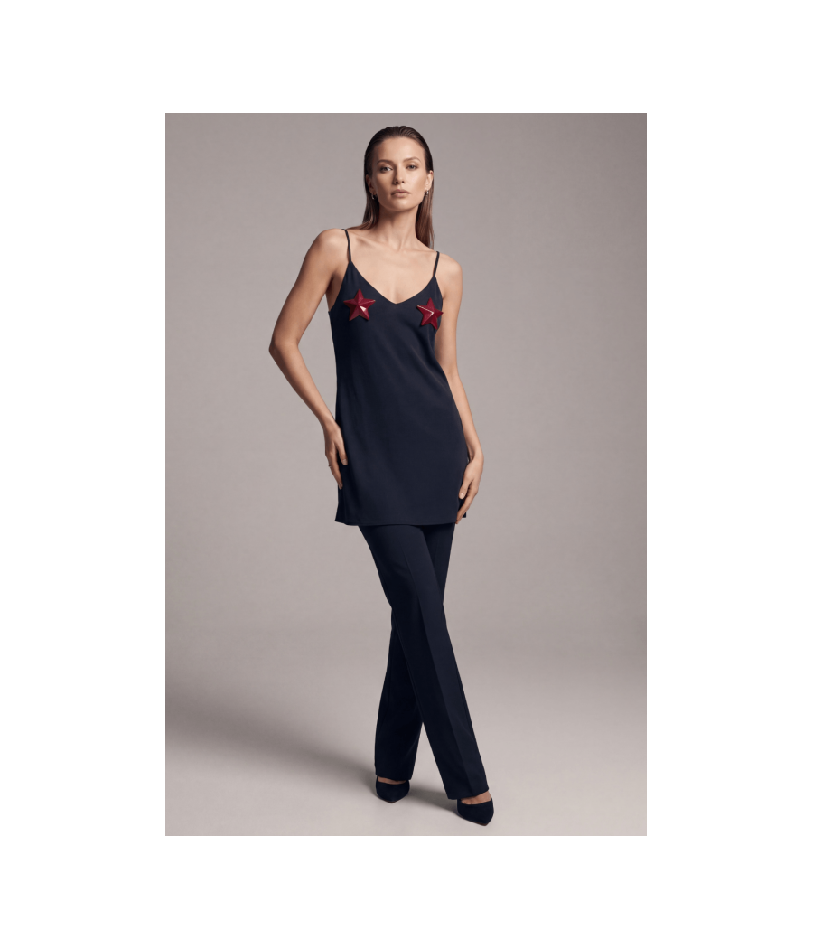 Nipple Métal rouge Cache tétons d'étoile 
