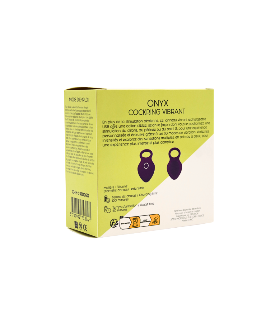ONYX – Cockring Vibrant Rechargeable USB