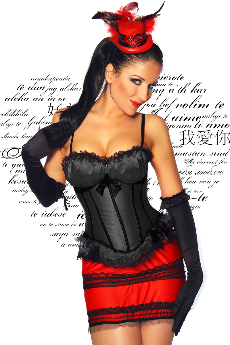 burlesque, corset serre taille burlesque, tenue Pin up, corset bustier grande taille burlesque